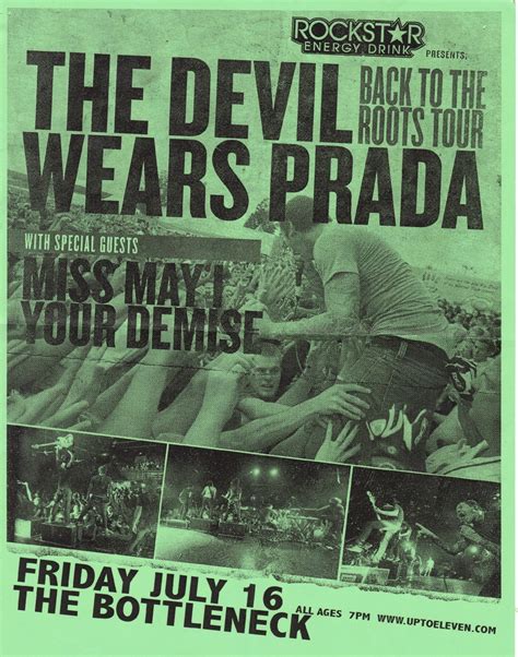 devil wears prada set list